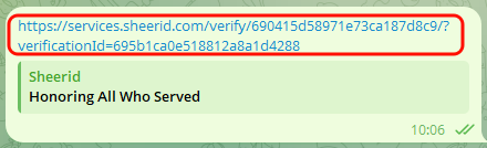 发送验证页面链接